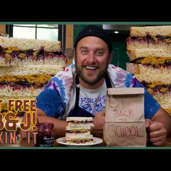 Nut-free Peanut Butter &amp; Jelly Sandwich