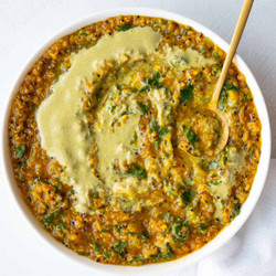 Instant Pot Quinoa Lentil Curry