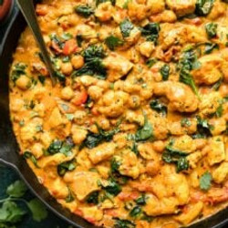 Chicken And Chickpea Curry
