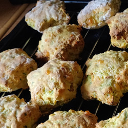 Emily's (vegan) cheese scones