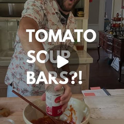 Tomato Soup Bars