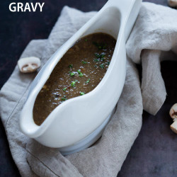 Instant Pot Vegan Mushroom Gravy - No Oil