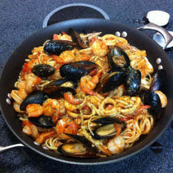 Linguine Ai Frutti Di Mare (linguine With Fruit Of The Sea)