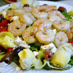 Greek Shrimp And Artichoke Salad
