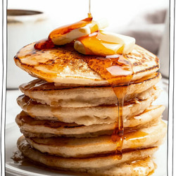 Vegan Buttermilk Pancakes (one Bowl, Extra Fluffy)