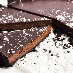 Dark Chocolate Truffle Tart