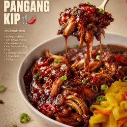 Ajam Pangang Uit De Slowcooker