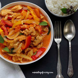 Thai Red Curry Chicken - Instant Pot