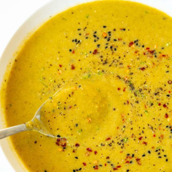 Broccoli Red Lentil Detox Soup