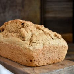 Easy 5-ingredient Whole Wheat Beer Bread