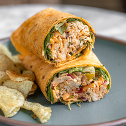 Spicy Buffalo Chicken Wraps For Two