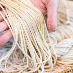 Homemade Lo Mein Noodles