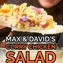 Max &amp; David’s Curry Chicken Salad