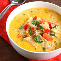 Roasted Cauliflower Chowder soup