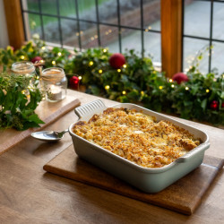Tom Kerridge's Cauliflower Cheese With Butter Beans And Mozzarella