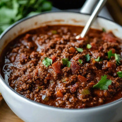 Slow Cooker No Bean Chili