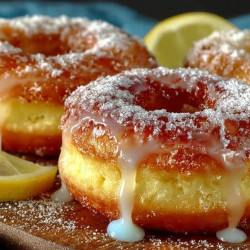 Baked Lemon Donuts