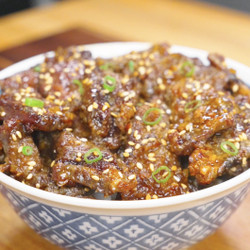 Crispy Honey Garlic Beef Recipe