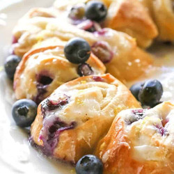 Blueberry Lemon Crescent Ring