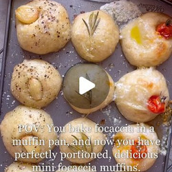 Mini Focaccia Bites