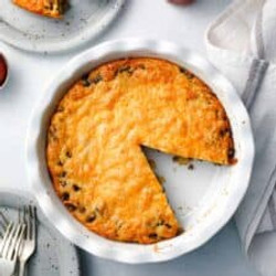 Impossible Cheeseburger Pie
