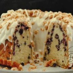 Blueberry Buckle Pound Cake