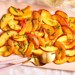 'green' Peach Salad