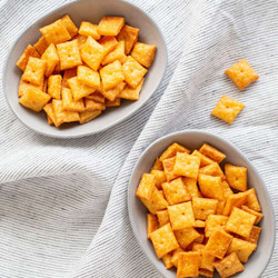 Homemade Cheez-its