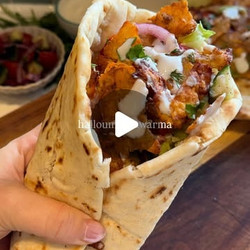 Halloumi Shawarma