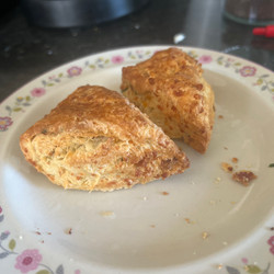 Mini Bacon and Cheese Scones (Air Fryer)