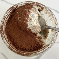 Viral Tiramisu Chia Pudding (gluten Free, Refined Sugar Free)