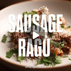 Sausage Ragù
