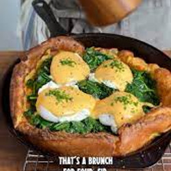 Eggs Florentine Savory Dutch Baby
