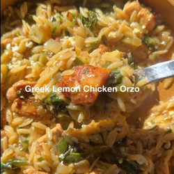 Greek Lemon Chicken Risoni/orzo