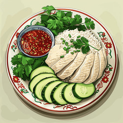 Hainanese Chicken &amp; Rice But 20% Effort