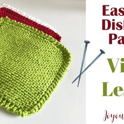 Easy Knit Dishcloth Pattern