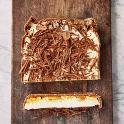 Banoffee Fro-yo Tart