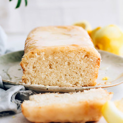 Lemon Loaf Cake (vegan/gf)