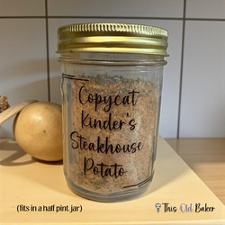 Copycat Kinder’s Steakhouse Potato Seasoning
