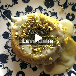 Pistachio Lava Cake Recipe
