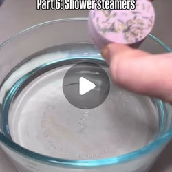 Homemade Shower Steamers