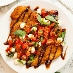 Crispy Caprese Chicken