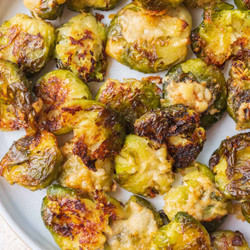 Smashed Brussel Sprouts