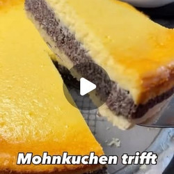Mohn-käsekuchen (poppy Seed Cheesecake)