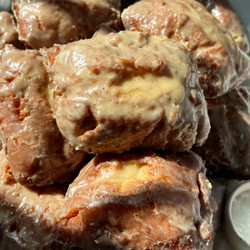 Old-fashioned Buttermilk Donut Bars With Brown Butter Maple Vanilla Bean Glaze