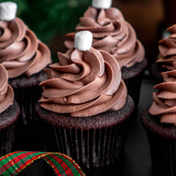 Hot Cocoa Cupcakes