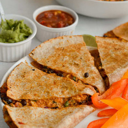 Bbq Chicken And Black Bean Quesadilla