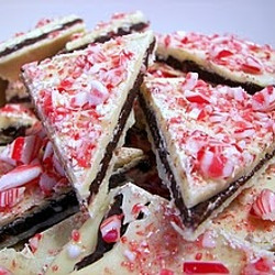 Layered Peppermint Crunch Bark