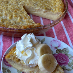 Impossible Banana Cream Pie