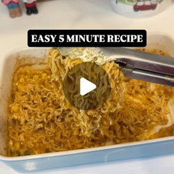 Creamy Ramen Bake
